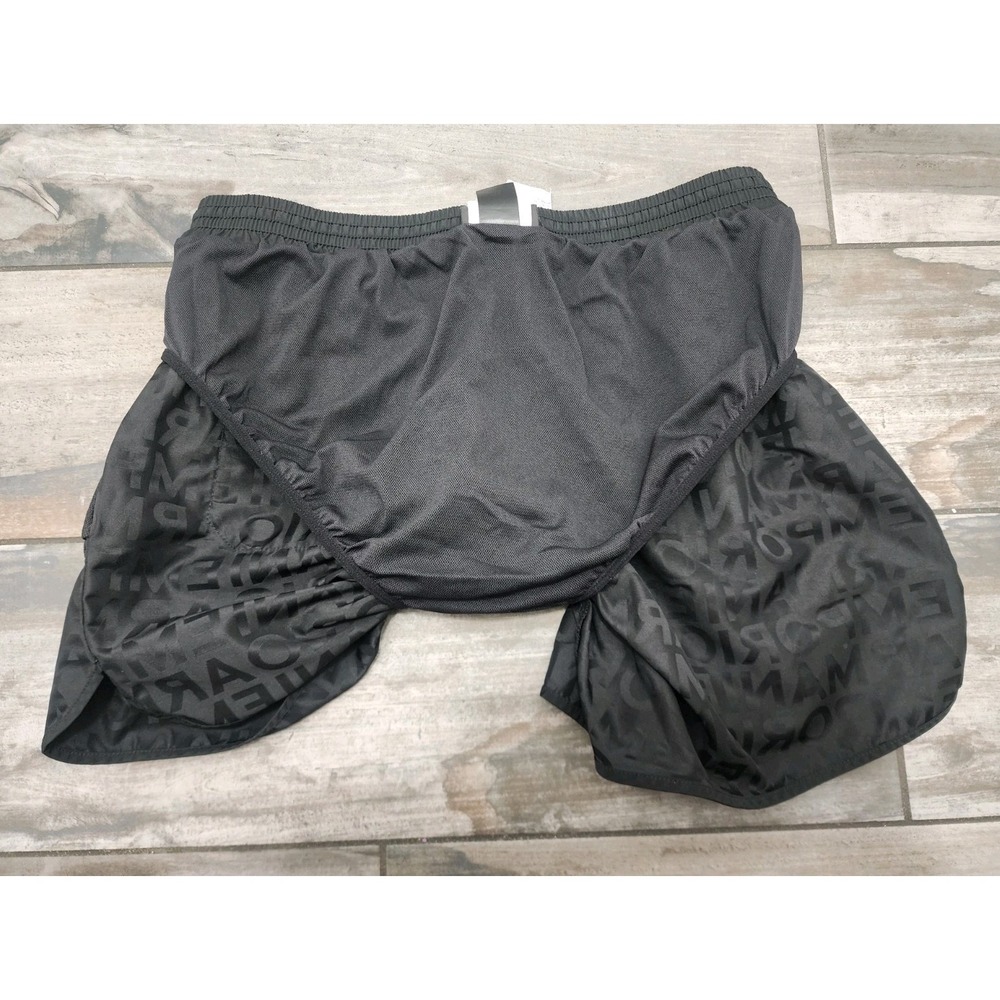 Emporio Armani Logo Print Mens Shorts Size 48 Beach Swim Trunks Drawstrings - Picture 6 of 12